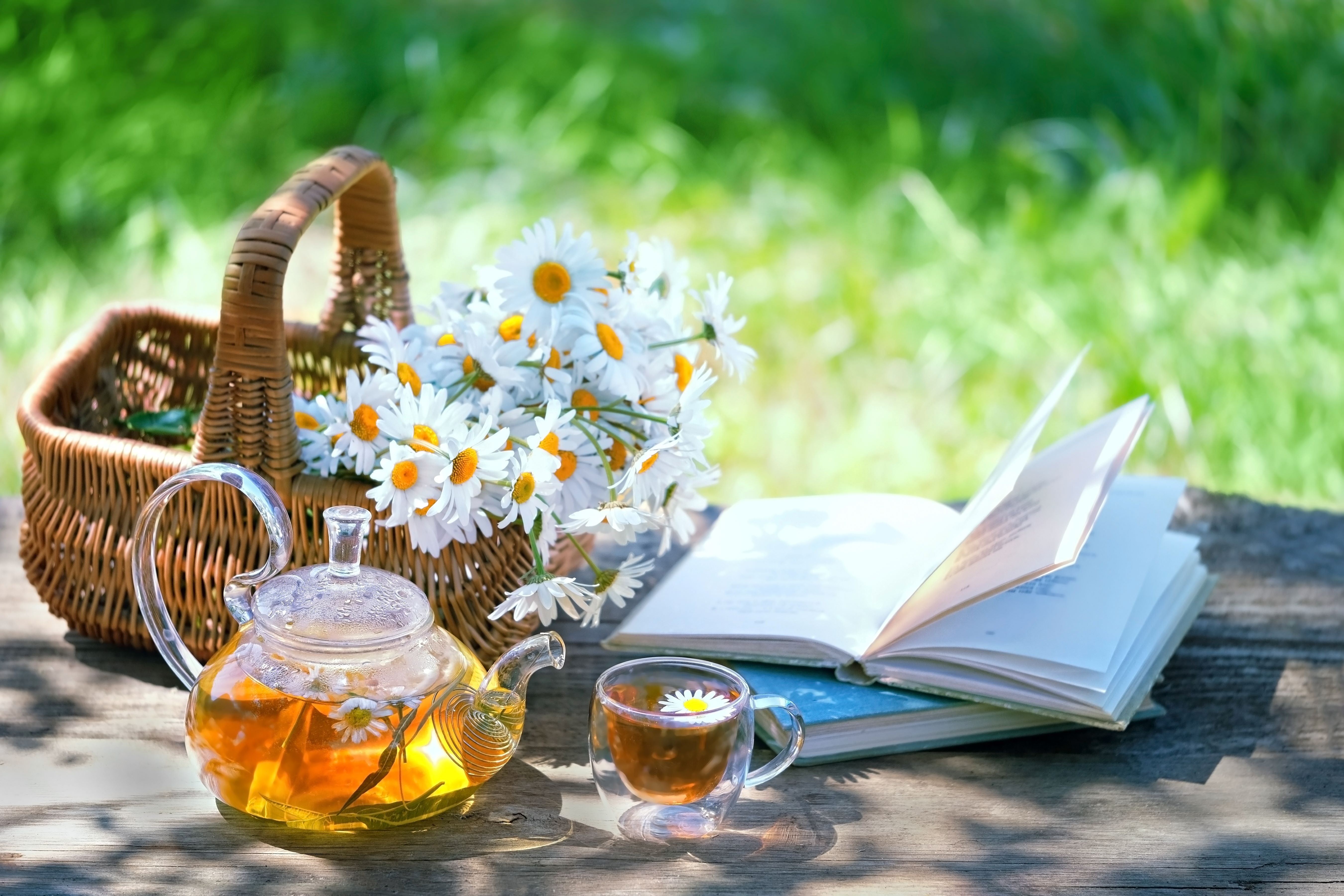 chamomile tea for summer