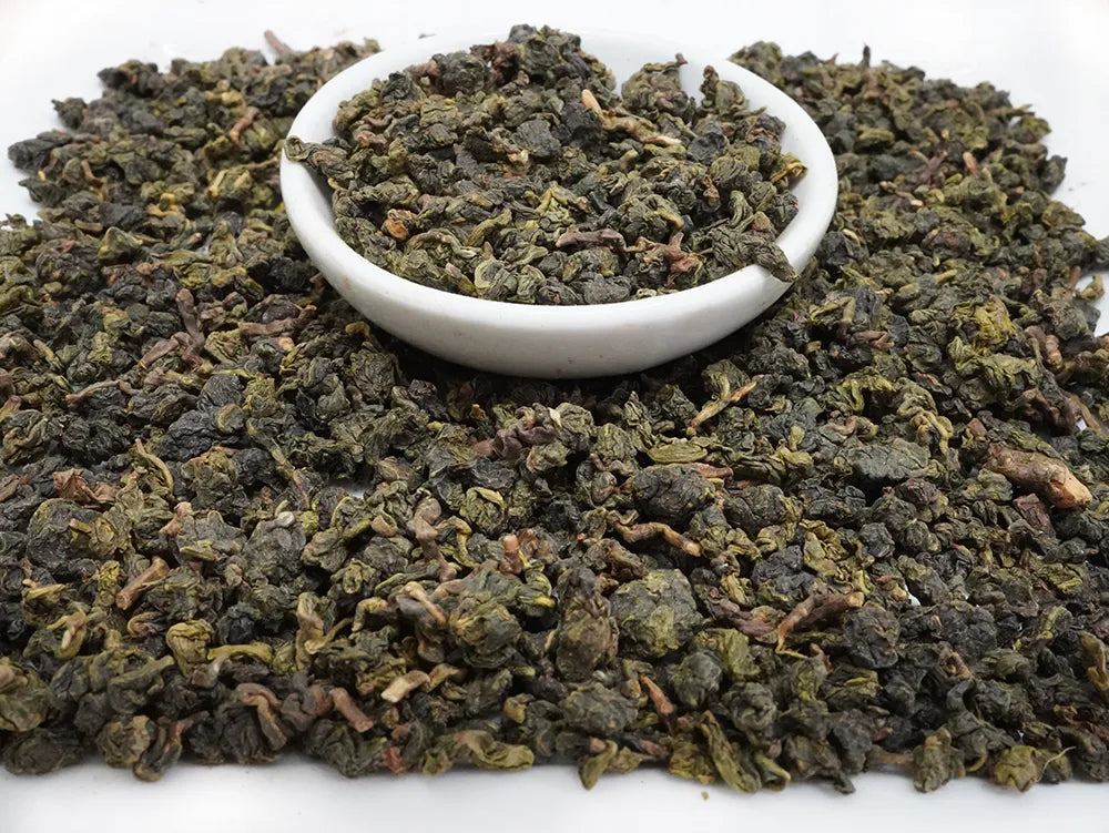 oolong tea from taiwan side view