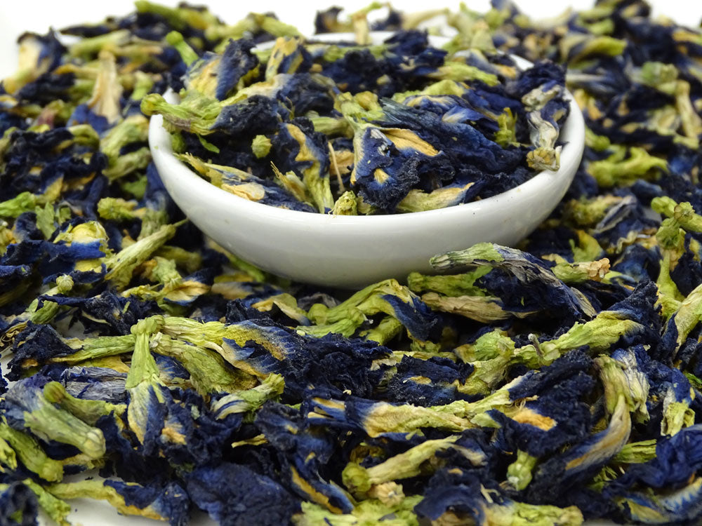 Blue Butterfly Peaflower Tea - Herbal Tea - Anti-oxidants, Anxiety and Stress, Caffeine Free, eyes, Hair Loss, Kogan - Tea Life™